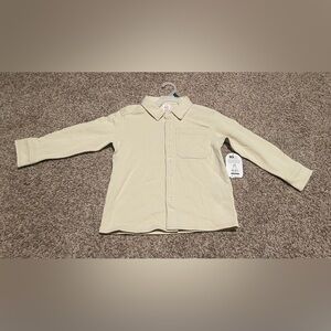 Wonder nations boys long sleeve shacket size Xs 4-5